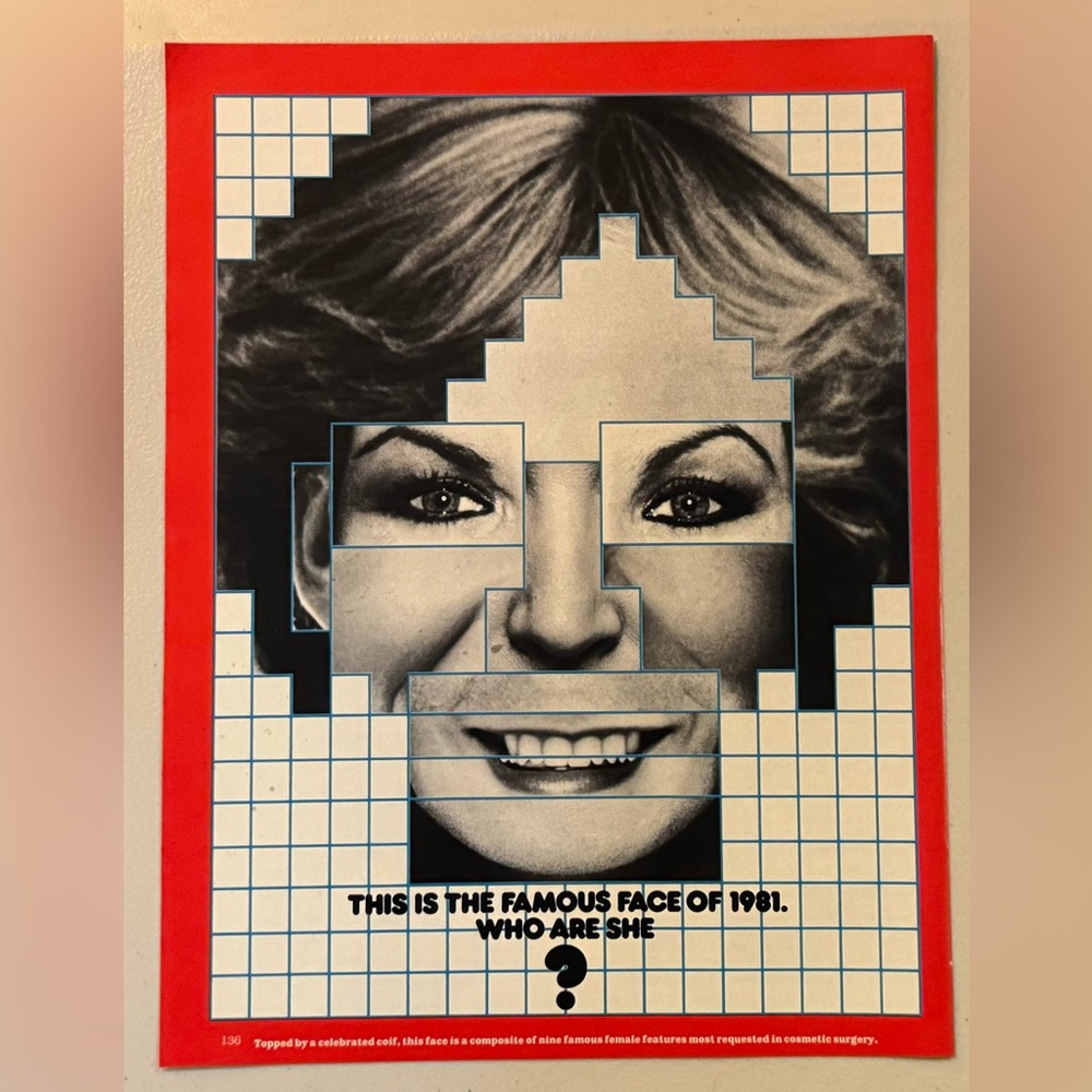 1981 Print  (Life Magazine print)